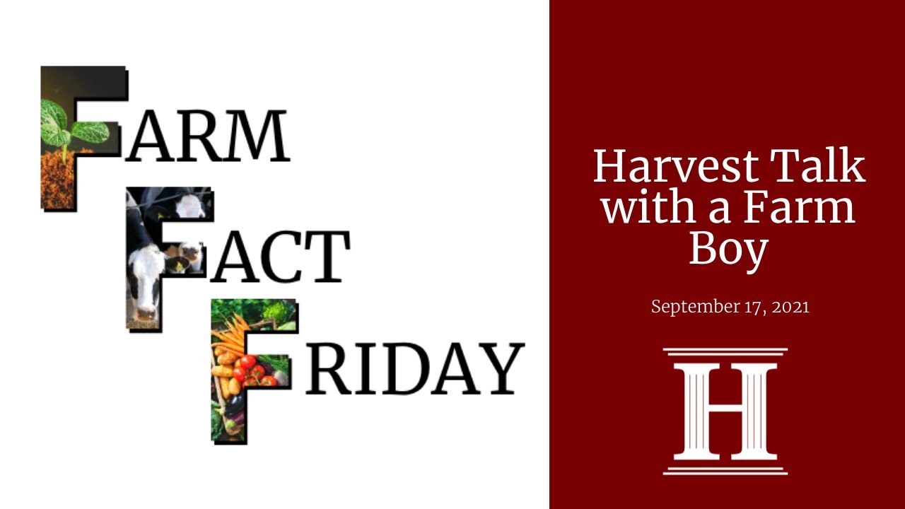 Farm Fact Friday | Harvest Talk with a Farm Boy