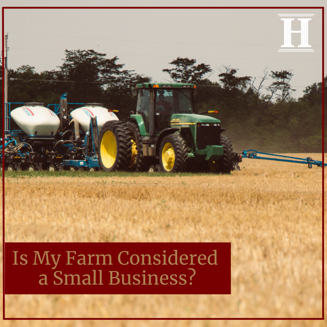 Is My Farm Considered A Small Business 