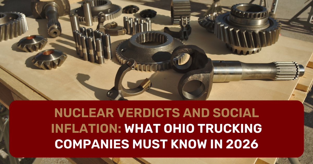 Nuclear verdicts and social inflation: what ohio trucking companies must know in 2026